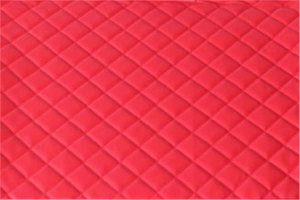 Suitable for IVECO*: S-Way (2019-...) Seat base cover - Imitation leather HollandLine red