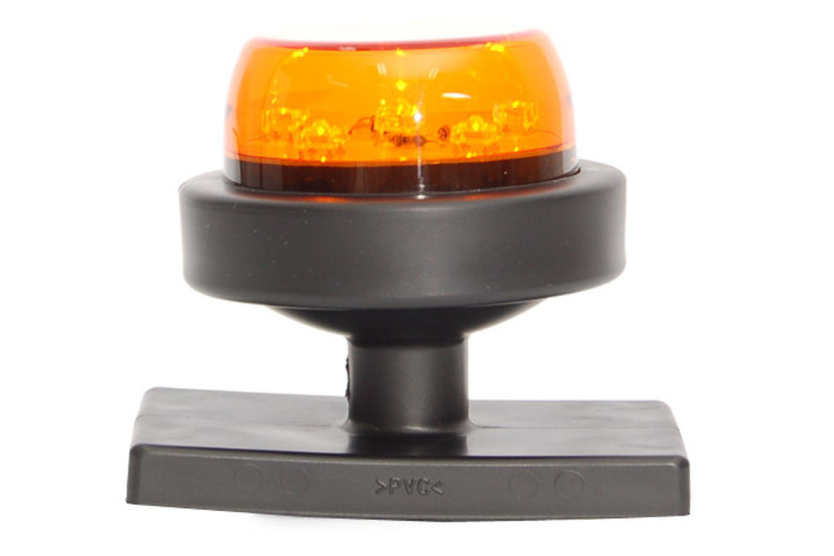 LED-Blitzleuchte Double Flash - RUK 793, orange, 12 – 24 V,  Rohrstutzenmontage günstig online kaufen