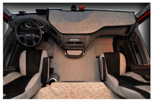 Adatto per DAF*: XF106 EURO6 (2013-...) - Similpelle Oldschool - Set completo