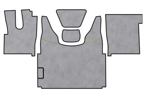 Adatto per DAF*: XF106 EURO6 (2013-...) - Similpelle Oldschool - Set completo