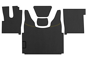 Adatto per DAF*: XF106 EURO6 (2013-...) - Similpelle Oldschool - Set completo