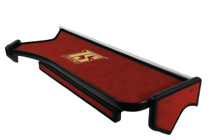 Adatto per IVECO*: S-Way, Hi-Way tavolo passeggeri oldschool in similpelle con cassetto rosso