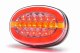 Oval LED-bakljus 12V-24V - Bakljus I Stoppljus I Blinkers dynamiskt
