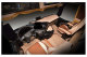 Passar för Mercedes*: Actros MP4 I MP5 (2011-...) 2500mm Oldschool konstläder - komplett set Luftfjädrad passagerarstol Färg Beige I Brun kantning