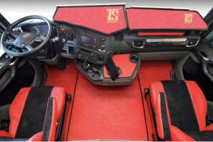 Passar till Scania*: S I R4 (2016-...) I Automatic - Leatherette Oldschool - Komplett set