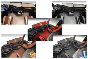 Passar till Scania*: S I R4 (2016-...) I Automatic - Leatherette Oldschool - Komplett set