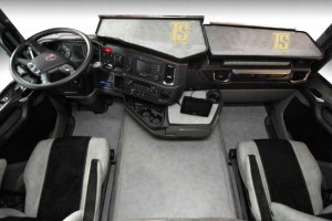 Passar till Scania*: S I R4 (2016-...) I Automatic - Leatherette Oldschool - Komplett set