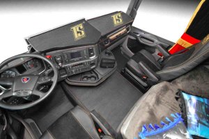 Passar till Scania*: S I R4 (2016-...) I Automatic - Leatherette Oldschool - Komplett set
