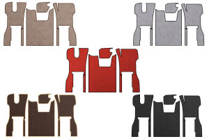Passar till Scania*: S I R4 (2016-...) I Automatic - Leatherette Oldschool - Komplett set