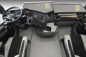 Passar till Scania*: S I R4 (2016-...) I Automatic - Leatherette Oldschool - Komplett set