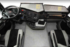 Suitable for Scania*: Faux leather oldschool - seat covers