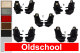 Lämplig för Scania*: Oldschool sätesöverdrag i läderimitation