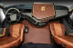 Suitable for Volvo*: FH4 (2013-2020) - imitation leather oldschool - center table with drawer -I grizzly - golden TS logo