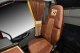 Suitable for Volvo*: FH4 I FM4 I FMX4 (2013-2020) I FH5 (2021-...) I FS incl. belt - BF extra Belt - Leatherette Oldschool - Seat covers - grizzly I brown