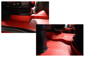 Geschikt voor Volvo*: FH4 I FH5 (2013-...) - Oldschool kunstleder - Stoelbasisbekleding