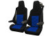 Suitable for MAN*: TGX, TGS EURO6 (2020-...) - Old Style Professional seat covers in a set
