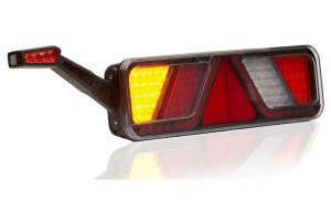Fanale posteriore multifunzione a LED I 24 V I 6 funzioni I 2 diverse varianti I Lato di montaggio a scelta
