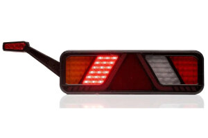 Fanale posteriore multifunzione a LED I 24 V I 6 funzioni I 2 diverse varianti I Lato di montaggio a scelta