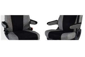 Fits for Scania*: S I R4 (2016-...) I R3 Streamline (2014-2016) - Armrest covers - faux leather Oldschool