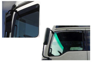 Suitable for MAN*: Truck rain and wind deflector