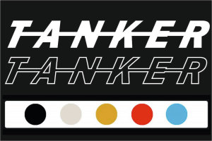 Sticker "TANKER" 480 x 65 mm
