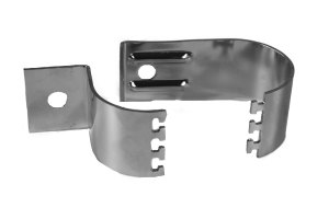 Stainless steel clamp for headlamp I &Oslash; 70 mm 
