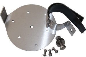 Stainless steel mounting plate for rotating I beacons I...