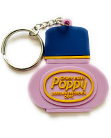 Original Poppy Grace Mate Rubber Keyring - Poppy Bottle Design