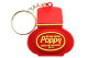 Portachiavi in gomma Original Poppy Grace Mate - in bottiglia di papavero design I Cherry design