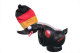 Beanie-Mütze - für Ihren Poppy Lufterfrischer und Rubber Duck, Ente Deutschland (Schwarz I Rot I Gold)