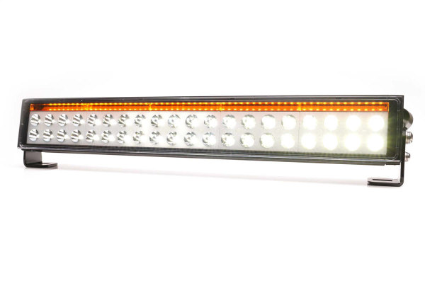 Full LED Lightbar Dynamic-strålkastare - klarglasfärg