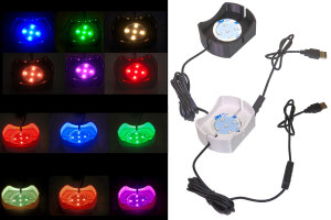 LED lighting for original Poppy air freshener 5 V - USB connection