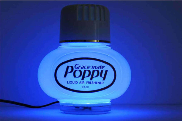 LED-belysning för original Poppy, Turbo luftfräschare 5 V - USB-anslutning blå
