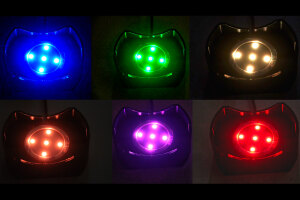 LED Beleuchtung für original Poppy Lufterfrischer 5 V - USB-Anschluss RGB mehrfarbig