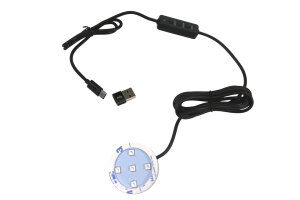 LED Beleuchtung für original Poppy Lufterfrischer 5 V - USB-Anschluss RGB mehrfarbig