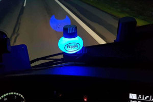 LED lighting for original Poppy, Turbo air freshener 5 V - USB connection RGB multicoloured