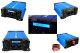 Spänningsomvandlare FS I ingångsspänning 24V I effektnivå 2000W ren sinusvåg I färg BLÅ I med display