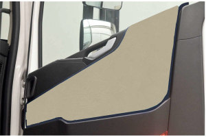 Suitable for Volvo*: FH4 I FH5 (2013-...) - Imitation leather Oldschool I Door panel I beige