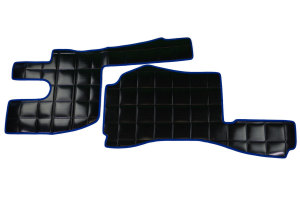 Suitable for Ford*: F-Max (2020-...) ClassicLine leatherette floor mats black with logo