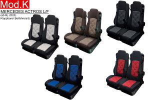 Rivestimento per sedile di camion Old Style Professional