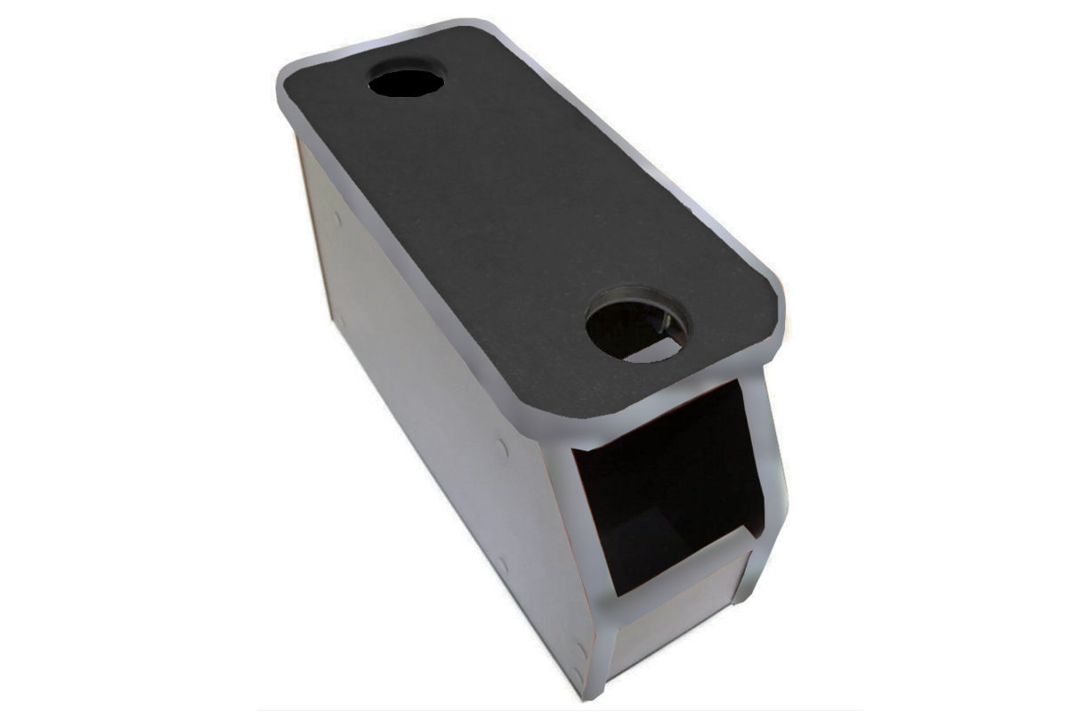 Console Centrale con Portabicchieri Extra Large per Auto Furgoni e Camion