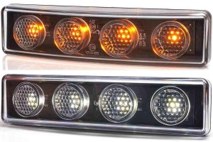Geschikt voor Scania*: R1, R2, R3 LED positielicht voor zonneklep