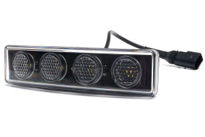 Suitable for Scania*: R1, R2, R3 LED position light for sun visor white with plug