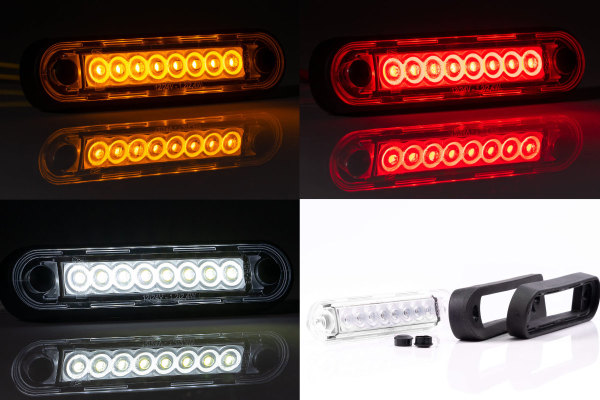 Feu de gabarit latéral à LED Slim2 long