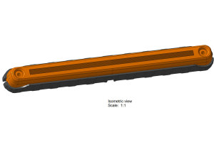 LED Begrenzungs- Seitenmarkierungsleuchte mit 14 LED Modulen