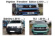 Lazer Lamps Kühlergrill-Kit VW T6 2x Triple-R 750 G2 Highline / Trendline / Edition ( 2015-... )  2x Triple-R 750 G2 Elite