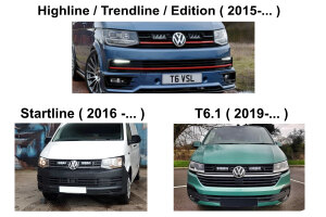 Lazer Lamps Kühlergrill-Kit VW T6 2x Triple-R 750 G2 Startline ( 2016 -... ) 2x Triple-R 750 G2 Standard