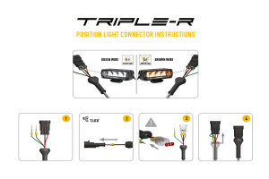Lazer Lamps Kühlergrill-Kit VW T6 2x Triple-R 750 G2 Startline ( 2016 -... ) 2x Triple-R 750 G2 Standard