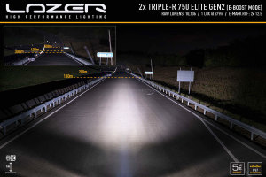 Lazer Lamps Grille Kit VW T6 2x Triple-R 750 G2 Startline ( 2016 -... ) 2x Triple-R 750 G2 Elite