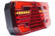 Luce a diodi multifunzione a LED Luce posteriore combinata universale da 12-24 V Capacità multivoltaggio diritto